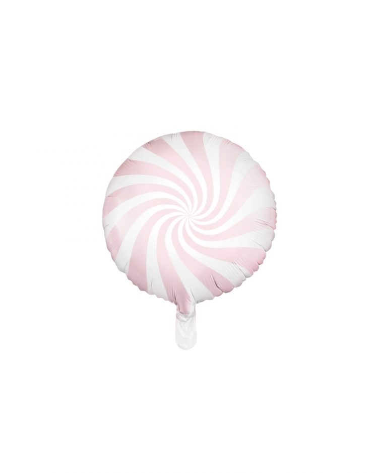 Vaaleanpunainen foliopallo candy